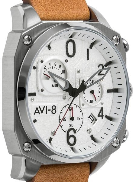 AVI-8 Hawker Hunter Retrograde Aviator Chronograph Watch #AV-4052-01