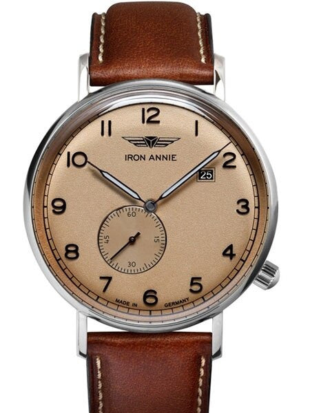 Iron Annie Amazonas Impression Swiss Quartz Dress Watch with Small Seconds, Date #5934-3
