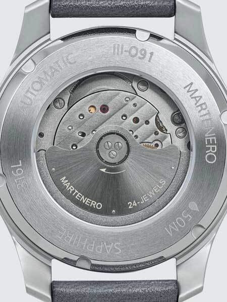 Martenero Kerrison Automatic Watch with Blue Dial, Sapphire Crystal #KER003