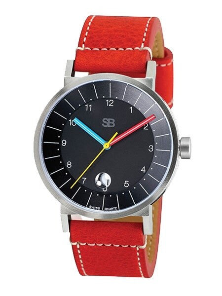 SB Swiss Quartz Watch with a 42mm SS Case and a Sapphire Crystal #SB15.1_S_Flame