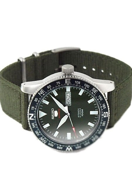 Seiko 5 Sports 24-Jewel, Automatic with Rotating Compass Bezel #SRP663J1