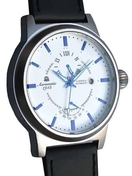 Aeromatic 1912 Classic Automatic Military Watch with Power Reserve Meter #A1359