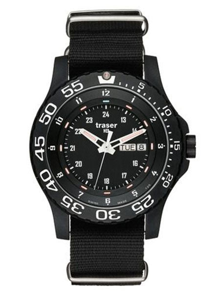 Traser Elite Red Military Watch with 45mm Case and a Sapphire Crystal #104637