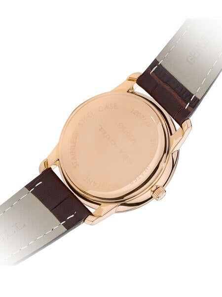 Sea-Gull 38mm Automatic Slim Dress Watch with Sapphire Crystal #M201SG