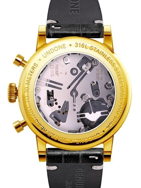 Undone Navi Two-Eye, MechaQuartz Chronograph with 60-Minute Stopwatch #Navi