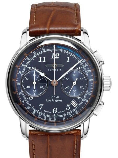 Graf Zeppelin LZ 126 Los Angeles Quartz Chronograph Watch #7614-3