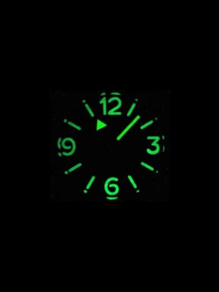 Aeromatic 1912 Retro Styled Panzer Quartz Watch, Aged Patina Case #A1251