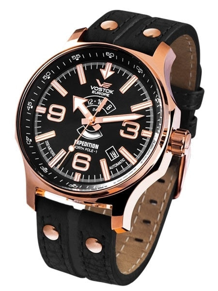Vostok-Europe Expedition North Pole Automatic Watch with Day-Night Indicator #595B536