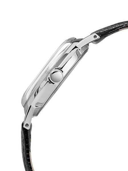 Timex 34mm Marlin Hand Wind Mechanical Watch with Black Dial