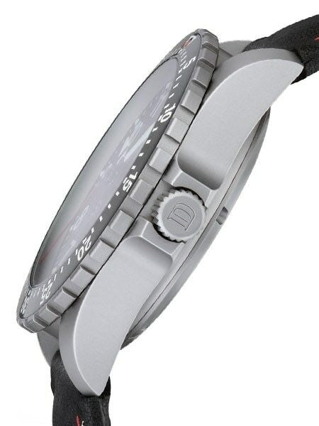 Damasko Si German Automatic Watch with a Rotating 12-Hour Bezel and Stainless Steel Case #DK11BK-60 crown