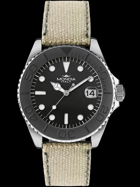 Mondia Madison Sport Quartz Watch with Black Dial #MI764SS-02BK-CF