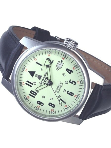 Aeromatic 1912 Automatic Aviator Watch with Luminous Dial #A1417