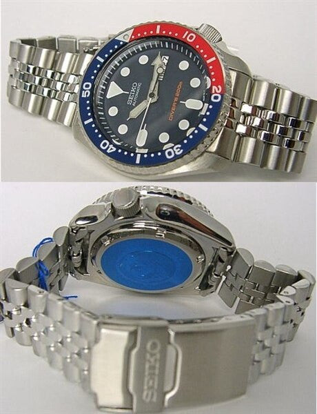 Scratch and Dent - Seiko Automatic Dive Watch with Stainless Steel Bracelet #SKX009K2 12