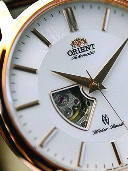 Orient Eminence Automatic Dress Watch with Open Heart, Sapphire Crystal #DW08002W