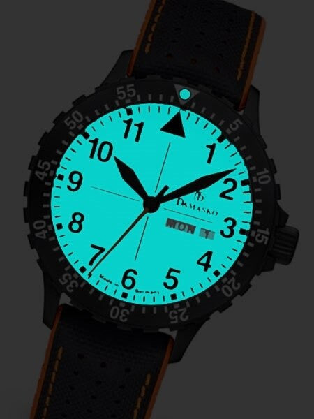 Damasko Swiss ETA Automatic with a Rotating 60-minute Bezel and Stainless Steel Case #DA43