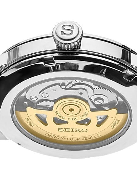 Seiko Presage Open-Heart, Cocktail Time Automatic Dress Watch with 40.5mm Case #SSA359