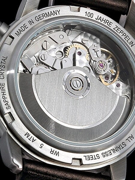 Graf Zeppelin Valjoux 7753 Automatic Chronograph Watch with Domed Sapphire Crystal #7618-1