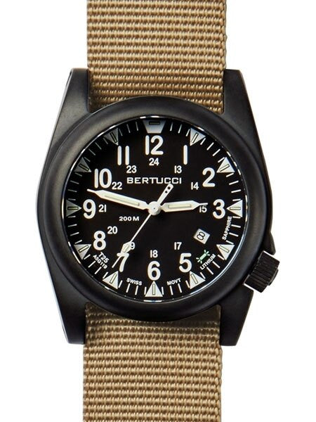 Bertucci A-5S Ballista Field Watch with Swiss Micro Tube Illumination #13552