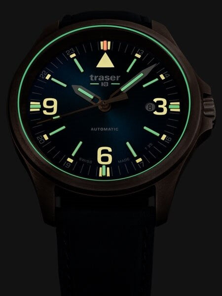 Traser P67 Officer Pro Swiss Automatic PVD Case Watch with an Anti-Reflective Sapphire Crystal #108075