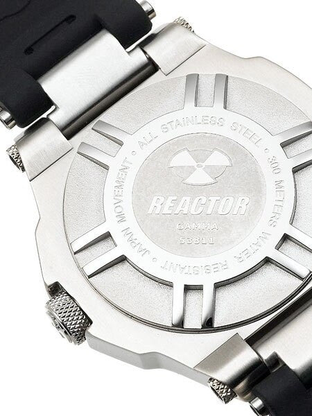 Reactor Gamma SS 300 Meter Dive Watch with SuperLuminova Illumination and Stainless Steel Case #53811