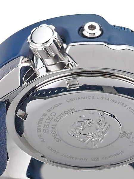 Seiko Prospex 24-Jewel Automatic Special Edition PADI Dive Watch with Case Shroud #SRPA83