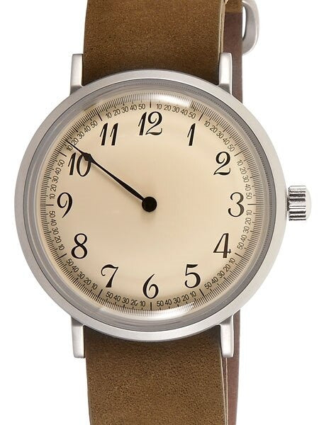 Scratch and Dent - Red Star Solo, Hand Wind Mechanical Watch with Thick Dome Crystal #7982G-C