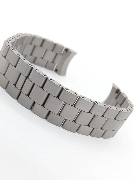 Damasko Ice-Hardened Stainless Steel Bracelet #DC5X-Steel (Curved End, 20mm)