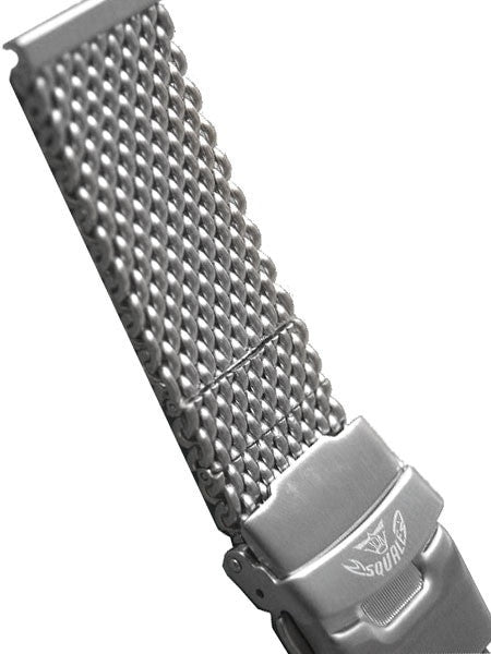 Squale Blasted Mesh Bracelet for 50 Atmos Diver (1521) #CINSS20-Blasted