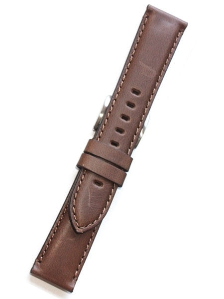 Horween Rustic Calfskin Leather with Stainless Steel Buckle #INS-HOR-ESX81