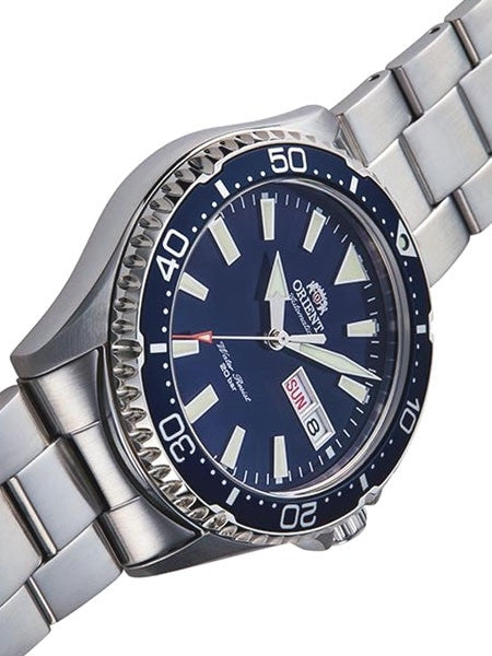 Orient Kamasu Blue Dial Automatic Dive Watch with Sapphire Crystal #RA-AA0002L19A