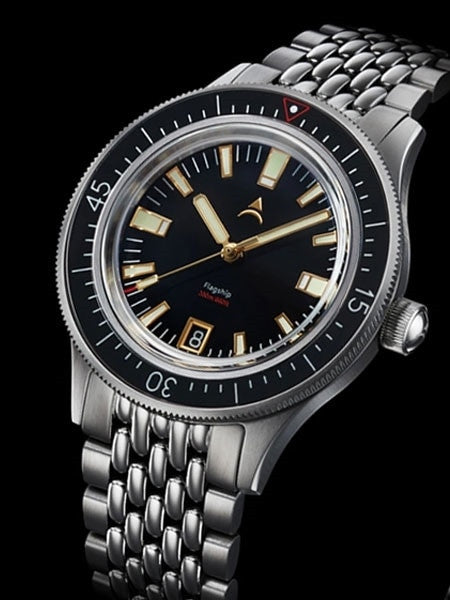Axios Flagship 40 Defiance 200-Meter Automatic Dive Watch with Box AR Sapphire Crystal #AX-01