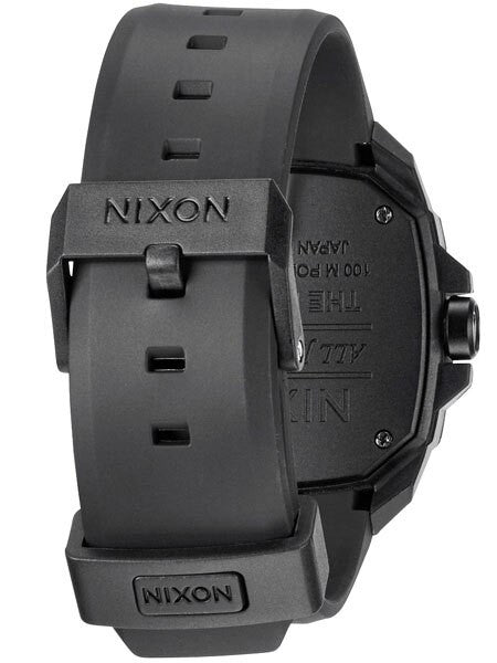 Nixon Ruckus Watch with 41mm Polycarbonate Case, White Hands and Markers #A349-001