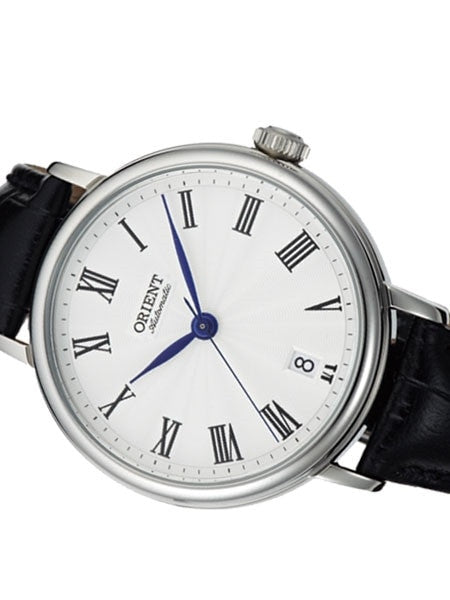 Orient Soma Automatic Dress Watch with White Dial and Stainless Steel Case #ER2K004W