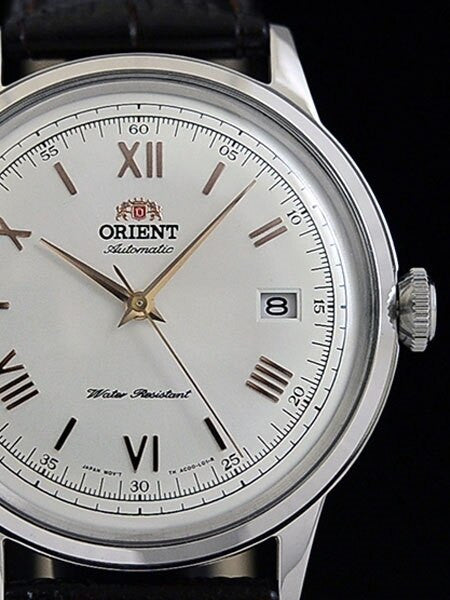 Scratch and Dent - Orient 2nd-Gen Automatic Dress Watch with White Dial, Rose Goldtone Hands #SND988