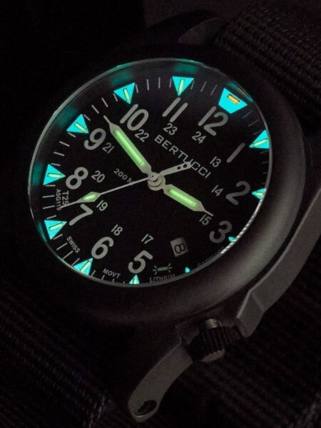 Bertucci A-5S Ballista Field Watch with Swiss Micro Tube Illumination #13551