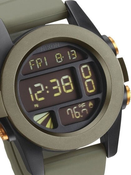 Nixon Unit Watch with Chronograph, Dual Time, Temperature, and Alarm #A197-1265