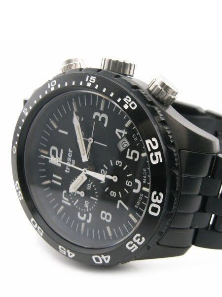 Traser Officer Pro Chronograph with Tritium Illumination and 12-Hour Totalizer #103349