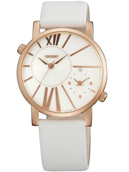 Orient Valentina Dual-Time Watch with Two Quartz Movements #UB8Y001W