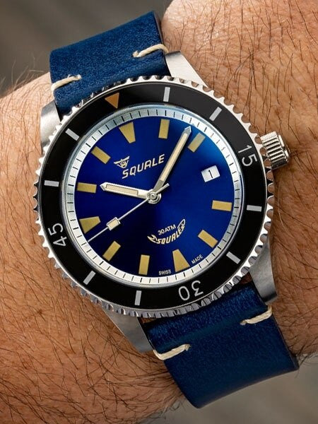 Squale Montauk 300 Meter Swiss Made Automatic Dive Watch with Sapphire Crystal #MTK-02