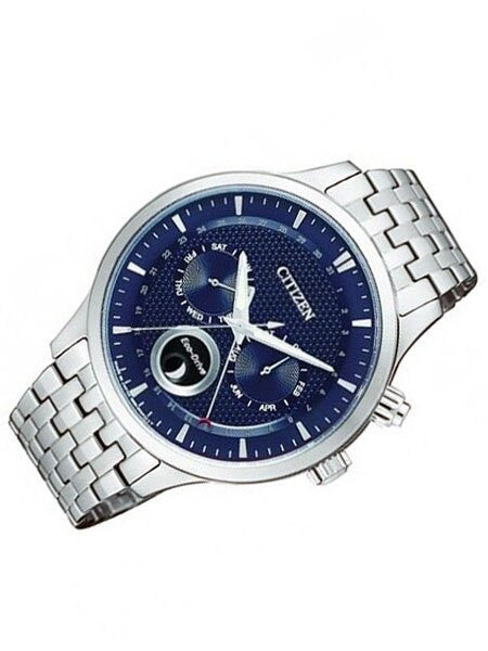 Citizen Eco-Drive Calendar Watch with Pointer Date, Sapphire Crystal #AP1050-56L