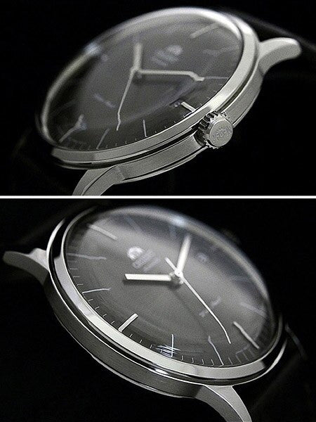 Orient V3 Automatic Dress Watch with Grey Dial, Applied Silver Hour Markers #ER2400KA