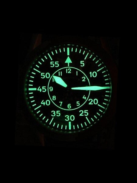 Aristo 3H32 Type B Dial Swiss ETA Automatic Pilot's Watch with Oversize Crown