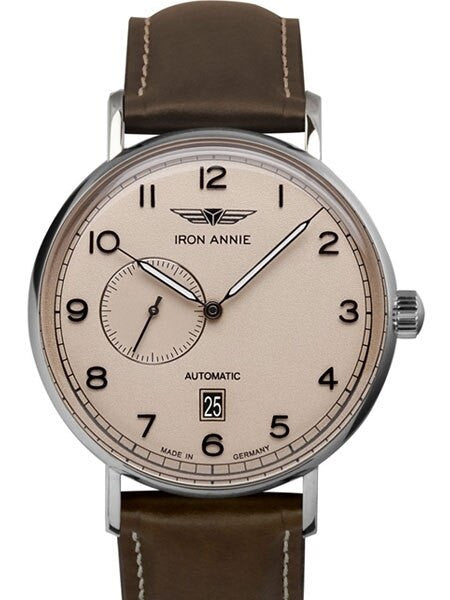 Iron Annie Amazonas Impression Swiss Automatic Dress Watch with Small Seconds, Date #5904-5