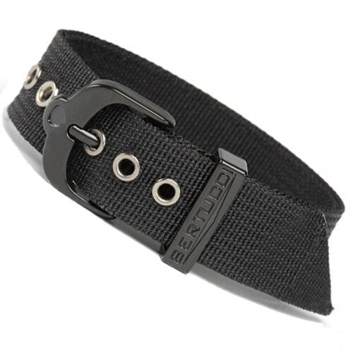 Bertucci Black 2-Ply Nylon Strap with Black PVD Stainless Steel Buckle #1