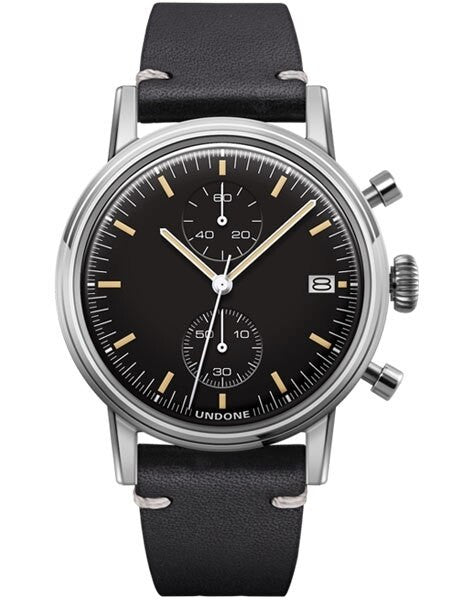Undone Speedy Two-Eye, MechaQuartz Chronograph with 60-Minute Stopwatch #Speedy