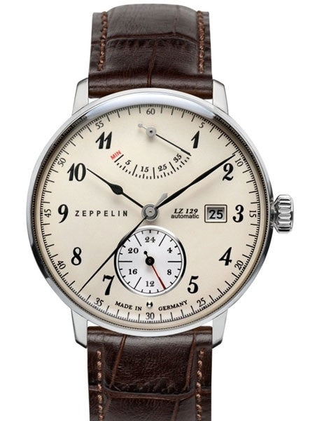 Graf Zeppelin LZ129 Hindenburg Automatic Watch with Power Reserve #7060-4