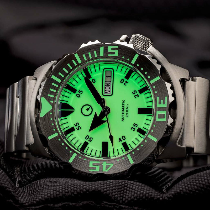 Islander C3 SuperLuminous Dial Automatic Dive Watch with AR Double Dome Sapphire Crystal, and 120-click Bezel #ISL-58