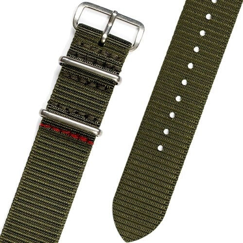 ADPT Forest Nylon Strap with 316L Stainless Steel Buckle and Keepers  #MSN-ADPTFOR