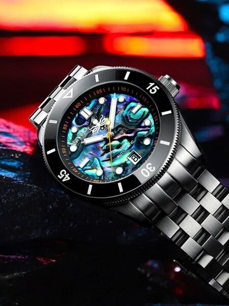 PHOIBOS Wave Master 300-Meter Automatic Dive Watch with AR Sapphire Crystal #PY010E