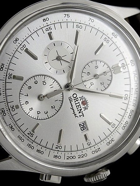 Orient Monterey Quartz Chronograph with 12-Hour Totalizer and Tachymeter #TT0V004W